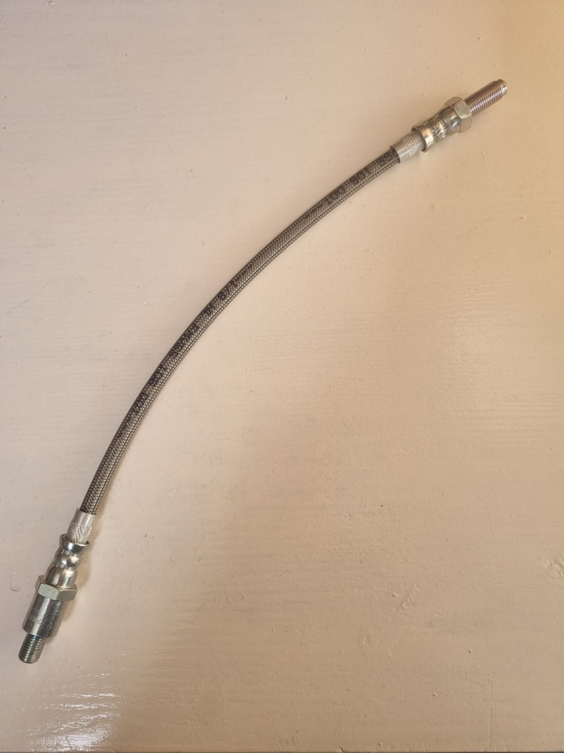 Brake hose stainless: rear